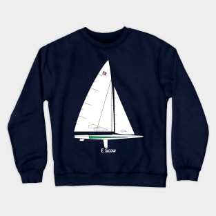 E Scow Sailboat Crewneck Sweatshirt